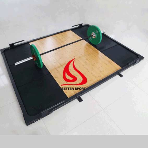 Weightlifting platform