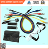 Power Bands Muscle Exerciser Latex Tube 11PCS Latex Resistance Band with Hooks Flexible Foam Tubing