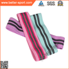 resistance band assisted hip stretches glute with hip circles workout bands