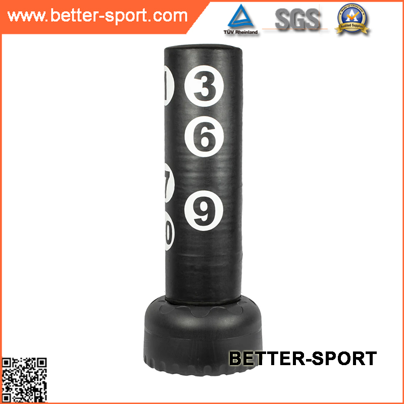Free Standing Leather Kick Boxing Punching Bag